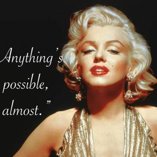 Marilyn Monroe quotes wallpaper