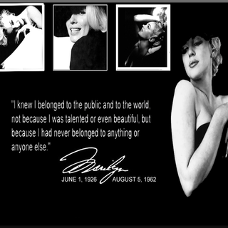 Marilyn Monroe quotes wallpaper