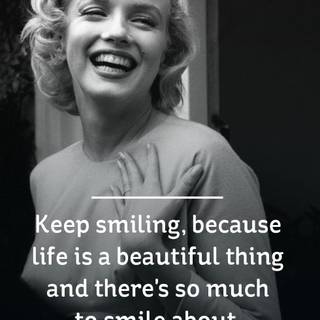 Marilyn Monroe quotes wallpaper