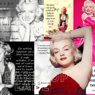 Marilyn Monroe quotes wallpaper