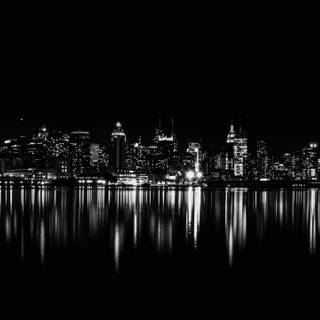 Dark New York wallpaper