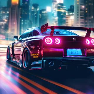 Nissan Skyline PC wallpaper