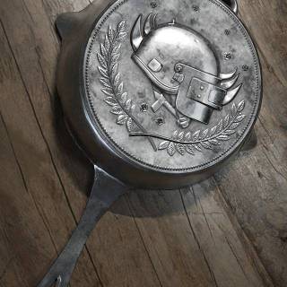 Frying pan wallpaper