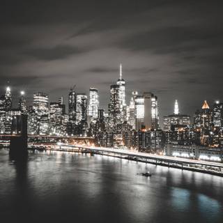 Dark New York wallpaper