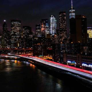 Dark New York wallpaper