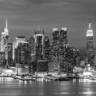 Dark New York wallpaper