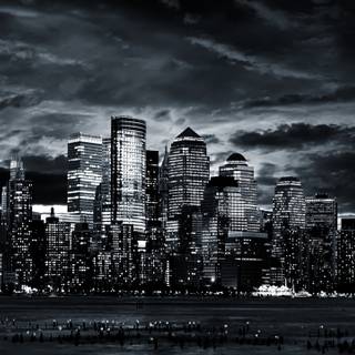 Dark New York wallpaper
