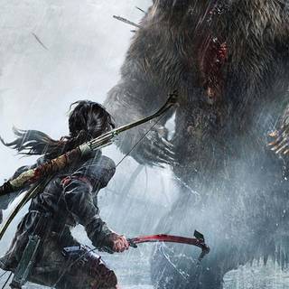 Rise of The Tomb Raider phone wallpaper
