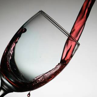 Glass of wine wallpaper