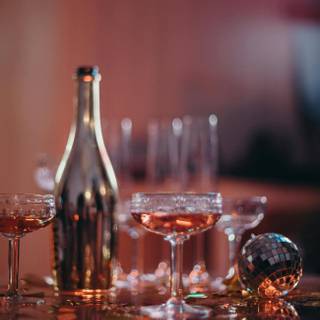 Glass of wine wallpaper