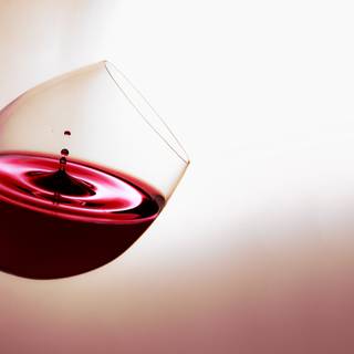 Glass of wine wallpaper