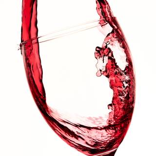 Glass of wine wallpaper