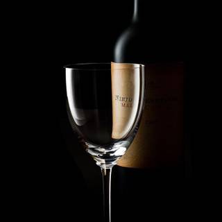 Glass of wine wallpaper