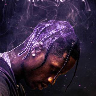 Travis Scott 4k phone wallpaper