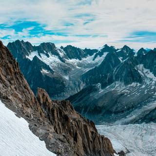 Ice mountain 4k wallpaper