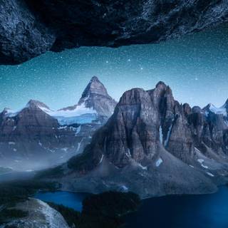 Ice mountain 4k wallpaper