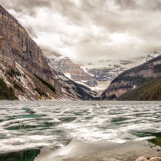 Ice mountain 4k wallpaper