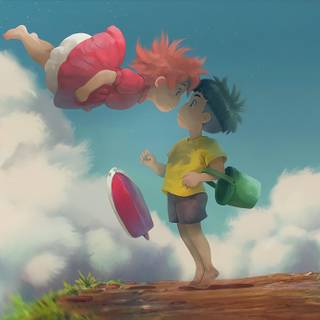 Ponyo wallpaper