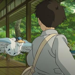 The Boy and The Heron desktop wallpaper