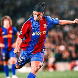 Ronaldinho 4k phone wallpaper