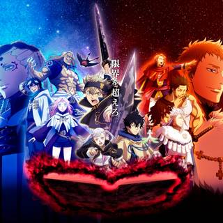 Black Clover desktop 4k wallpaper