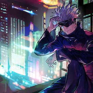 Jujutsu Kaisen computer 4k wallpaper