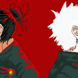 Jujutsu Kaisen computer 4k wallpaper