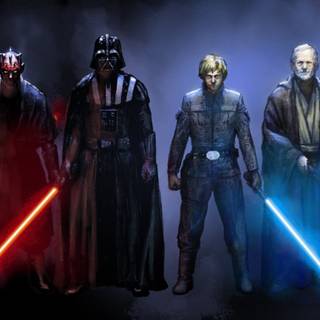 Dual Monitor Star Wars wallpaper