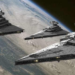 Dual Monitor Star Wars wallpaper