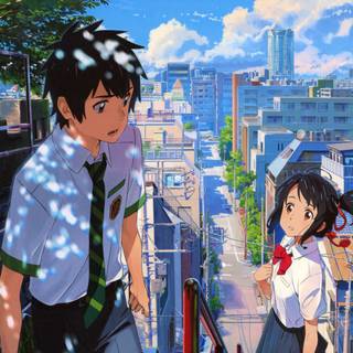 Your Name mobile 4k wallpaper