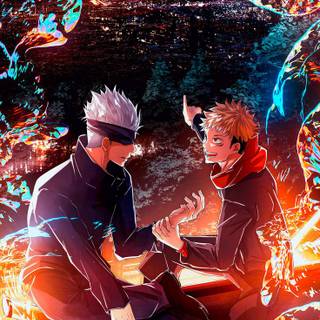 Jujutsu Kaisen portrait wallpaper