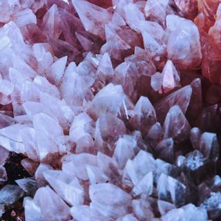 Crystals 4k wallpaper