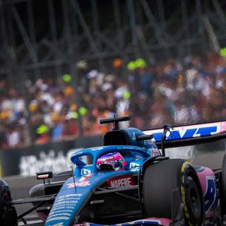 Alpine F1 iPhone wallpaper