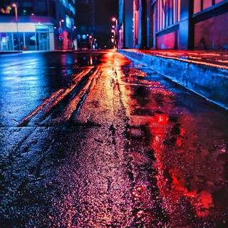 iPhone glow wallpaper