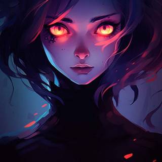 iPhone glow wallpaper