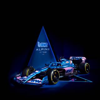 Alpine F1 iPhone wallpaper