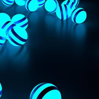 iPhone glow wallpaper