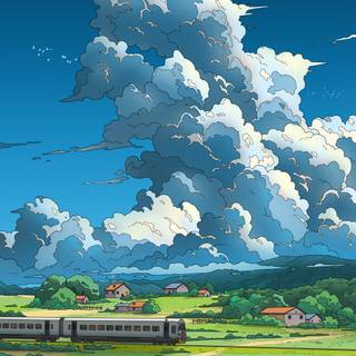 Countryside iPhone wallpaper