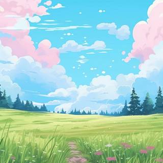 Countryside iPhone wallpaper