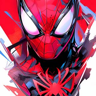 Red and white phone wallpaper