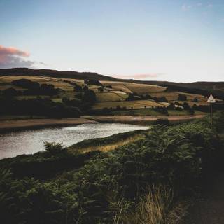 Countryside iPhone wallpaper