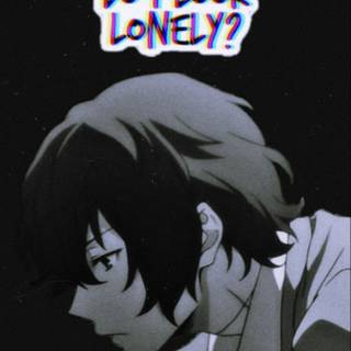 Dark Dazai phone wallpaper