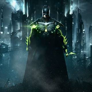 Batman green wallpaper