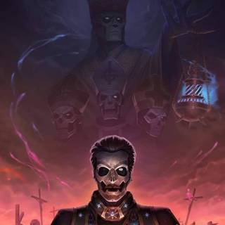 Ghost band iPhone wallpaper