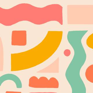 iPhone shapes wallpaper