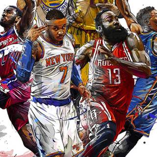 iPhone 13 NBA wallpaper