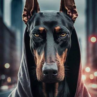 Doberman iPhone wallpaper