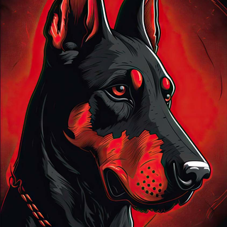 Doberman iPhone wallpaper
