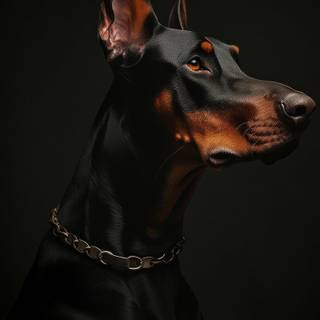 Doberman iPhone wallpaper