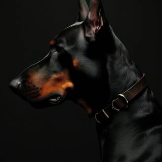 Doberman iPhone wallpaper